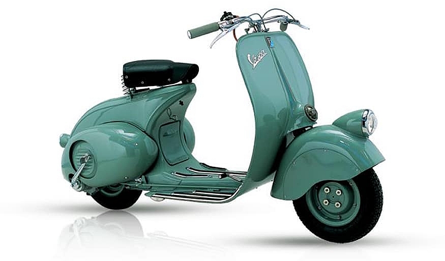 Huyền thoại Vespa 75 năm với 19 triệu xe Huyền thoại Vespa 75 năm với 19 triệu xe
