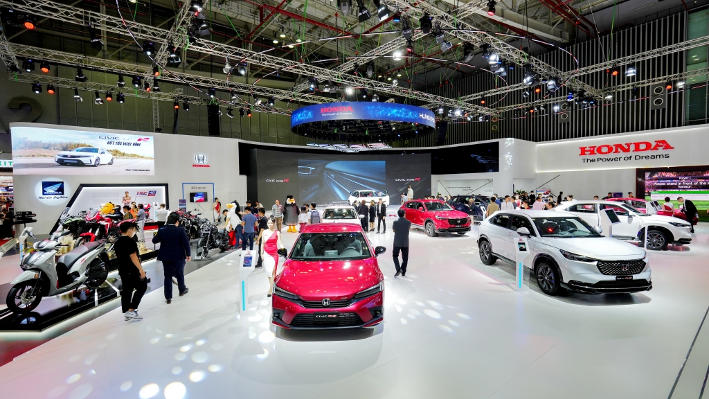 VMS 2022: Honda gây ấn tượng với gian hàng mang chủ đề  “Hứng khởi vươn tầm”