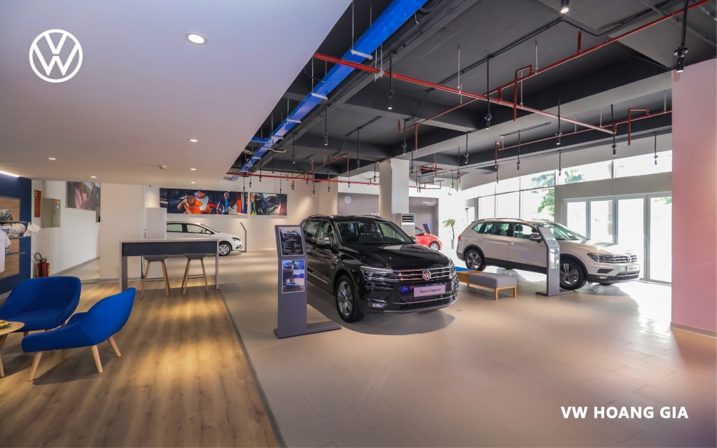 VW Hoàng Gia- CN An Phú khai trương showroom theo nhận diện thương hiệu toàn cầu mới của Tập đoàn Volkswagen