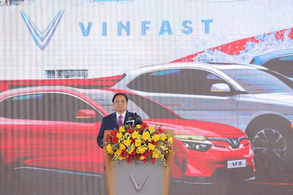 VinFast xuất khẩu lô xe điện đầu tiên ra thế giới