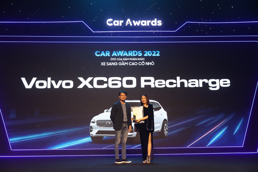 Volvo XC60 Recharge được bình chọn là ô tô của năm 2022
