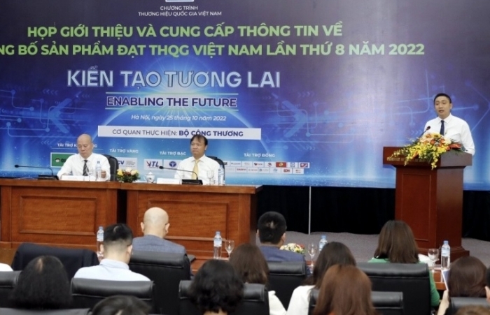 172 doanh nghiệp cùng 325 sản phẩm đạt “Thương hiệu quốc gia Việt Nam” năm 2022