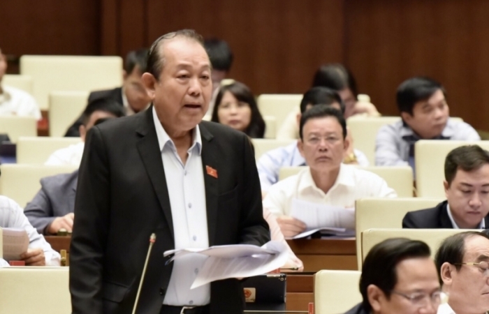 Phó Thủ tướng Trương Hòa Bình trả lời chất vấn vụ phân bón Thuận Phong