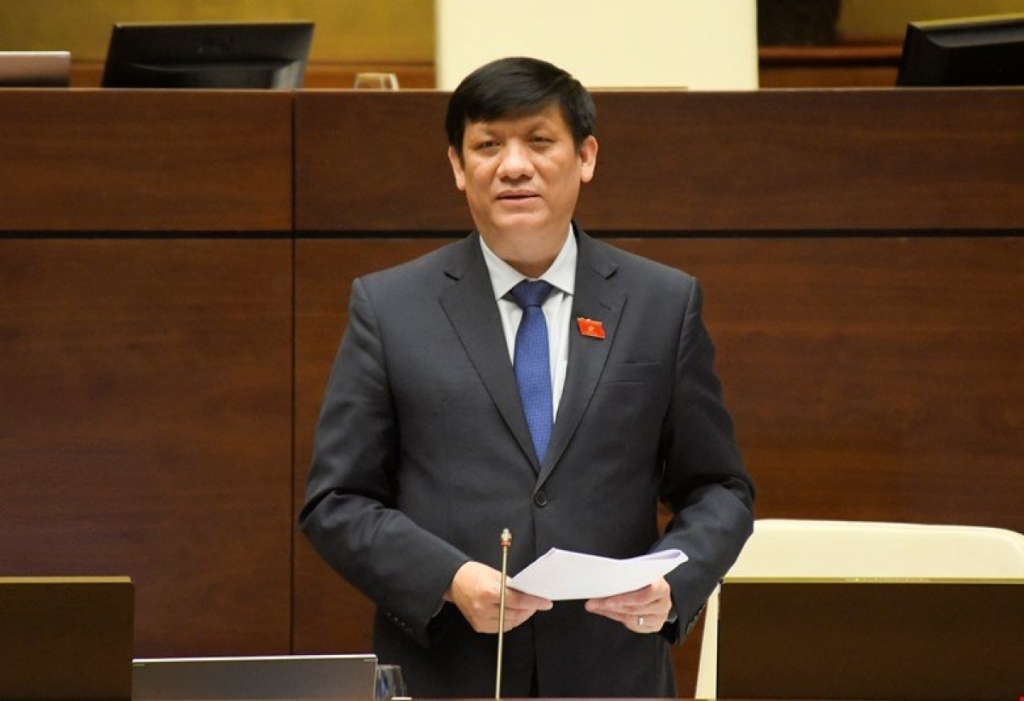 Bộ trưởng Bộ Y tế Nguyễn Thanh Long trả lời c