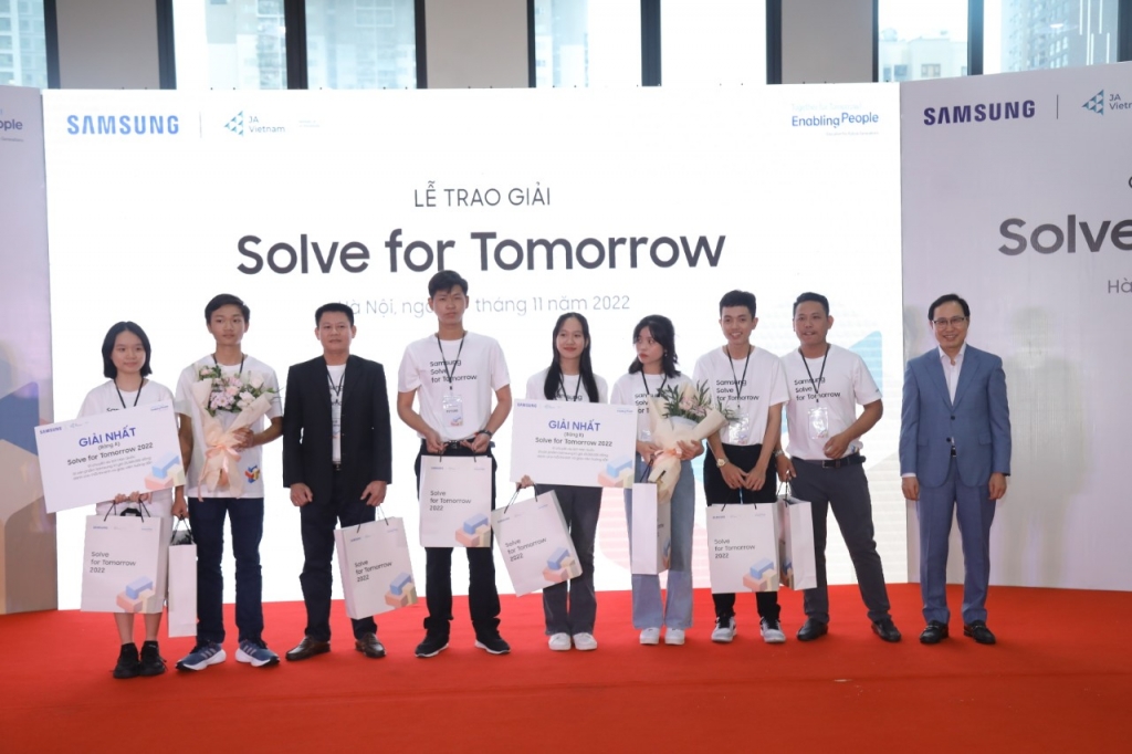 Samsung Việt Nam vinh danh những giải pháp sáng tạo vì cộng đồng