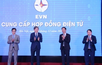 evn chinh thuc cung cap hop dong dien tu