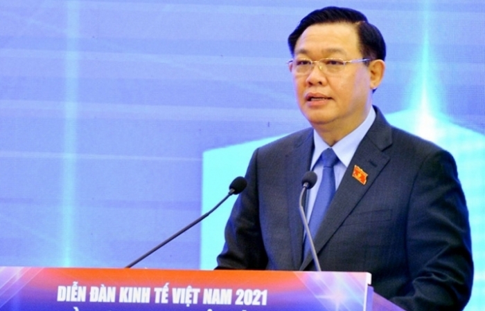 Chủ tịch Quốc hội Vương Đình Huệ: Bảo đảm phát triển kinh tế nhanh nhưng bền vững