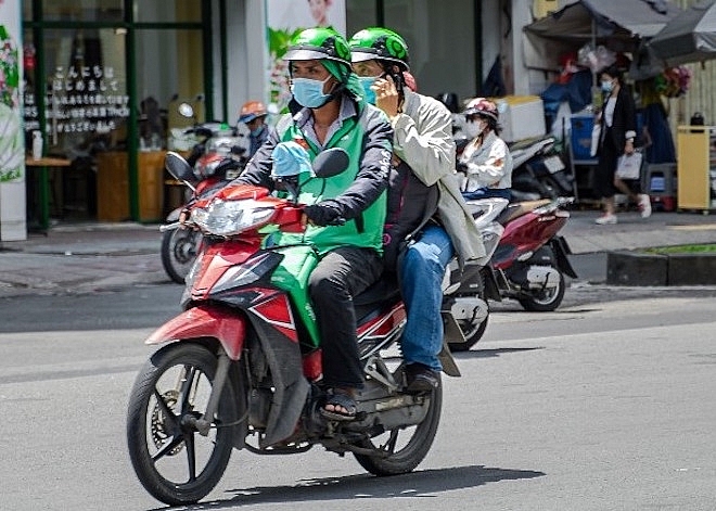 Hà Nội: Xe ôm công nghệ được hoạt động trở lại