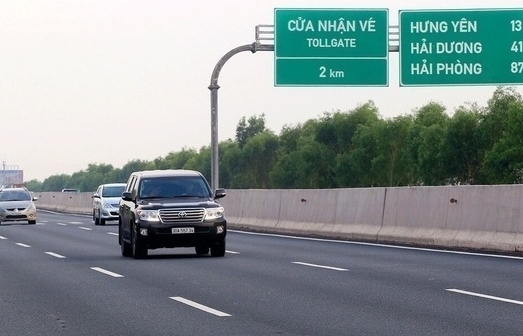 Lùi thu phí không dừng trên cao tốc Hà Nội- Hải Phòng sang tháng 6