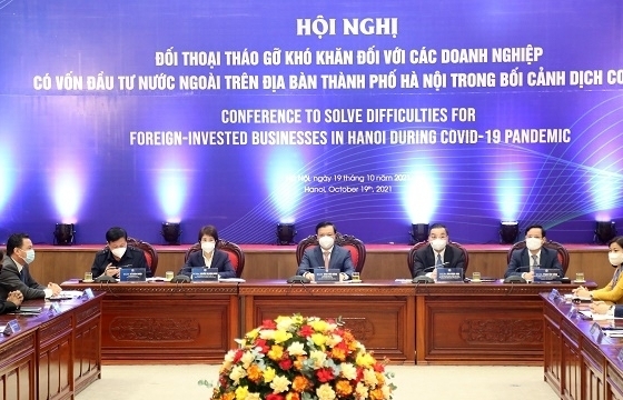 Hà Nội: Sát cánh cùng nhà đầu tư nước ngoài phục hồi sản xuất kinh doanh