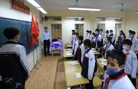 Hà Nội: 17 huyện, thị xã được chọn 1 trường cho học sinh lớp 9 trở lại trường
