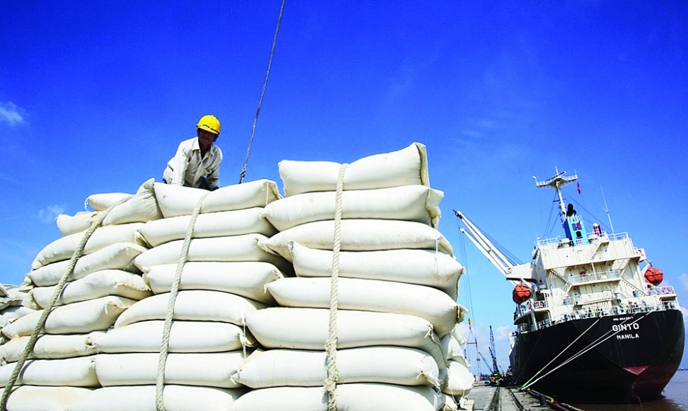 Xuất khẩu gạo của Việt Nam có nhiều khởi sắc trong quý 1/2023. 	Ảnh: S.T