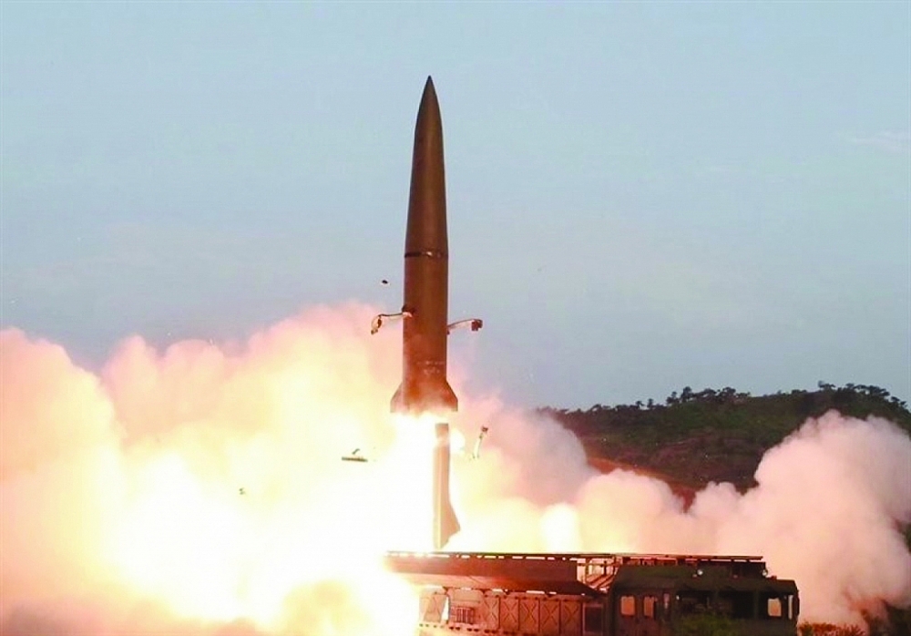 Triều Tiên phóng một vật thể bay nghi là tên lửa đạn đạo