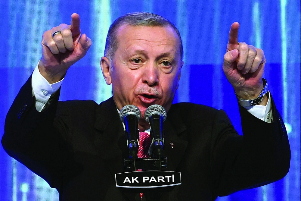 Đương kim Tổng thống Thổ Nhĩ Kỳ Recep Tayyip Erdogan vừa tái đắc cử bầu cử Tổng thống vòng hai