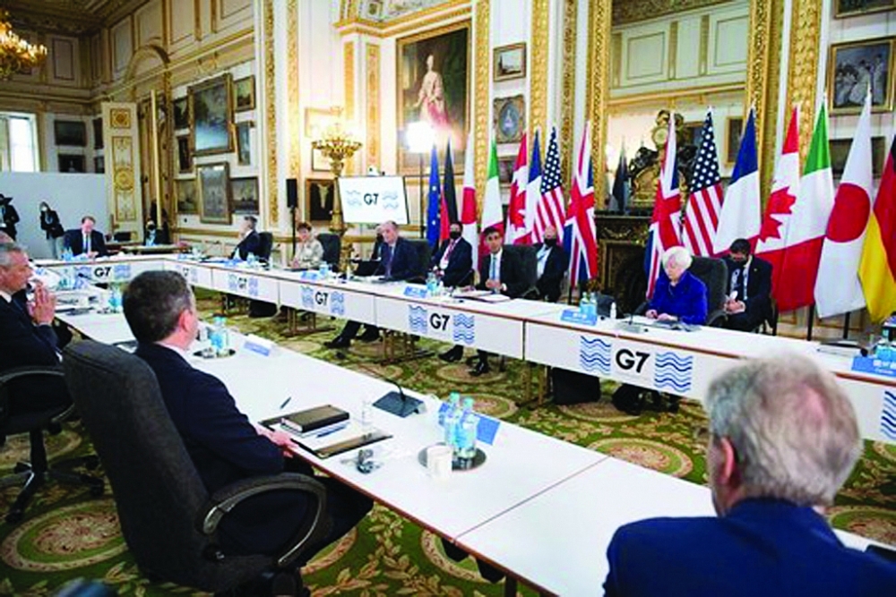G7 đã đạt được đồng thuận cải cách hệ thống thuế toàn cầu 