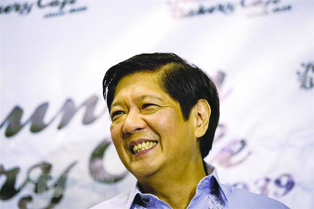 Tân Tổng thống Philippines Ferdinand Marcos Jr.       