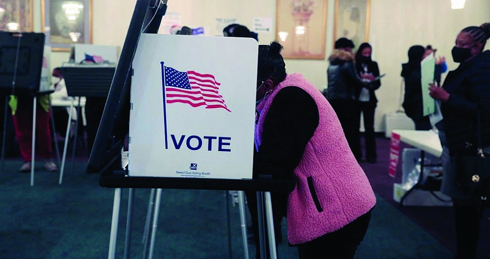 Cử tri Mỹ tham gia bầu cử giữa nhiệm kỳ