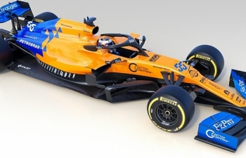 AkzoNobel khoác áo mới cho siêu xe Công thức 1 McLaren