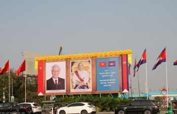 Tổng Bí thư, Chủ tịch nước kết thúc tốt đẹp chuyến thăm Lào, Campuchia