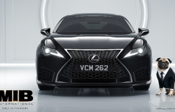 Bom tấn “MIB™: Đặc vụ Áo Đen: Sứ mệnh toàn cầu” xuất hiện với hình ảnh siêu xe Lexus RC F.