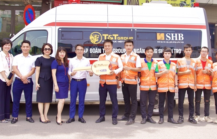 T&T Group và SHB tặng xe cứu thương cho  Đội hỗ trợ sơ cứu FAS Angel Hà Nội