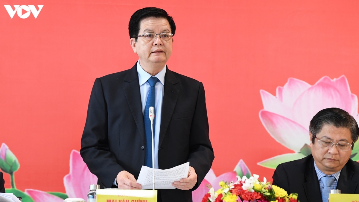 Ông Mai Văn Chính – Uỷ viên Trung ương Đảng, Phó Trưởng Ban Tổ chức Trung ương