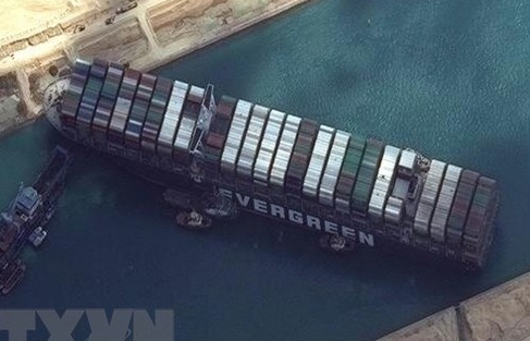 Tổng thống Ai Cập yêu cầu các biện pháp giảm tải cho tàu Ever Given