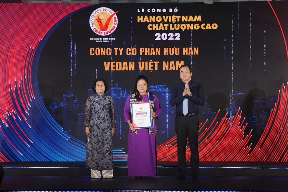 Vedan Việt Nam tiếp tục được vinh danh 