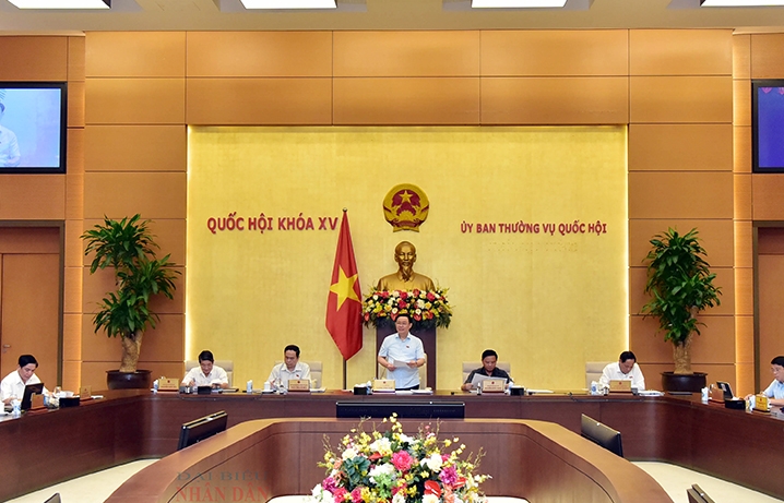Khai mạc Phiên họp bất thường tháng 8 của Ủy ban Thường vụ Quốc hội