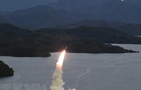 Triều Tiên nêu lý do tiến hành vụ phóng tên lửa thứ 8 trong 3 tuần qua