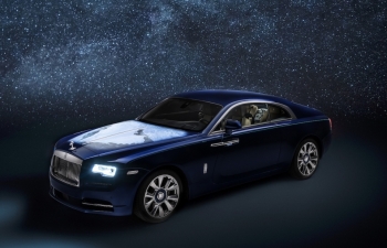 Cận cảnh Rolls-Royce Wraith cá nhân hóa lấy cảm hứng từ trái đất