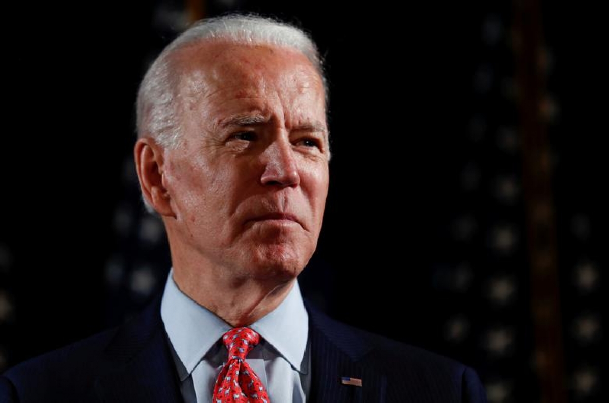 &Ocirc;ng Joe Biden. Ảnh: Reuters