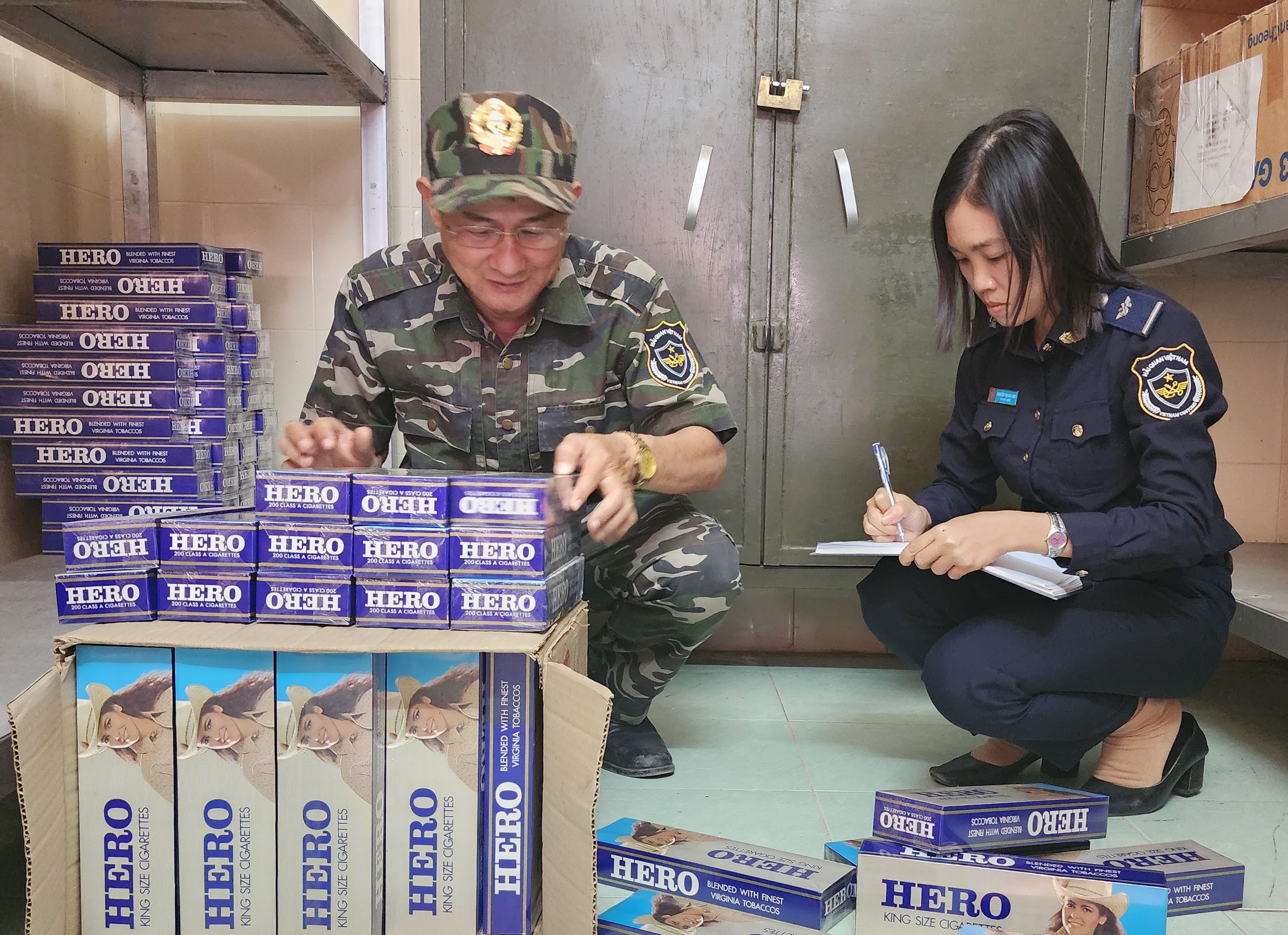Hải quan Kiên Giang bắt giữ hàng lậu trị giá gần 1,7 tỷ đồng trong đợt cao điểm